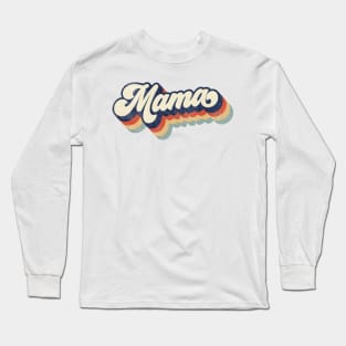 Retro Mama Mother's Day Long Sleeve T-Shirt